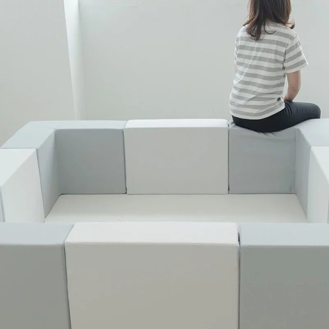 Pato Pato Hipopo方塊遊樂圍欄 8入