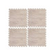 Pato Pato 自然系木紋色地墊 50*50*2cm 淺木紋(4入組)