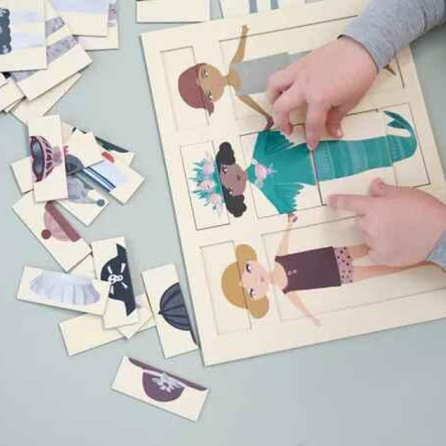 Fabelab 換裝拼圖