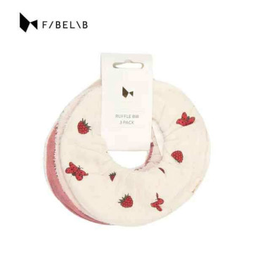 Fabelab 有機棉圓兜三入組 瓢蟲花語
