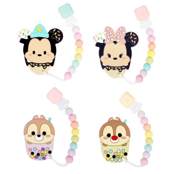  Loulou Lollipop 固齒器組/奶嘴鍊夾迪士尼系列