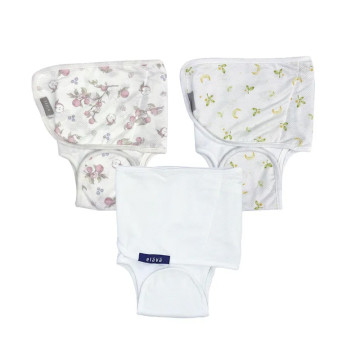 Elava 韓國 嬰兒包屁式靜音肚圍包巾