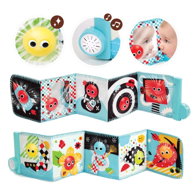 Yookidoo 以色列 探索系列-聲光音樂大臉床圍