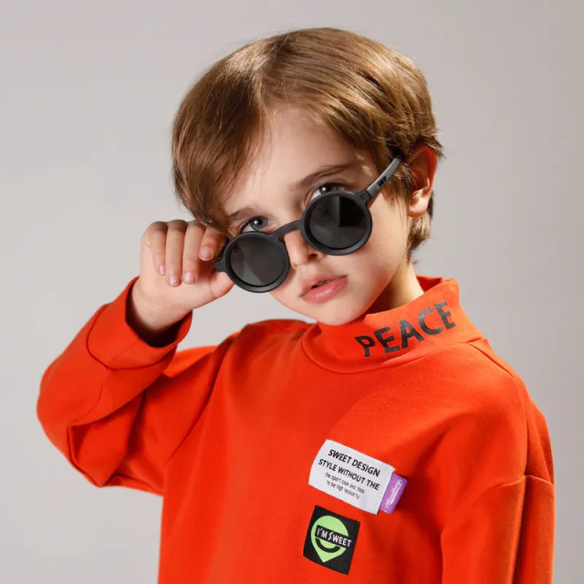 KiGO Little Monster+ 抗UV高彈力偏光兒童太陽眼鏡(2-5Y)