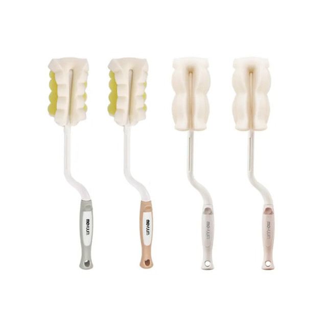 MOYUUM 韓國 360度旋轉奶瓶海綿刷