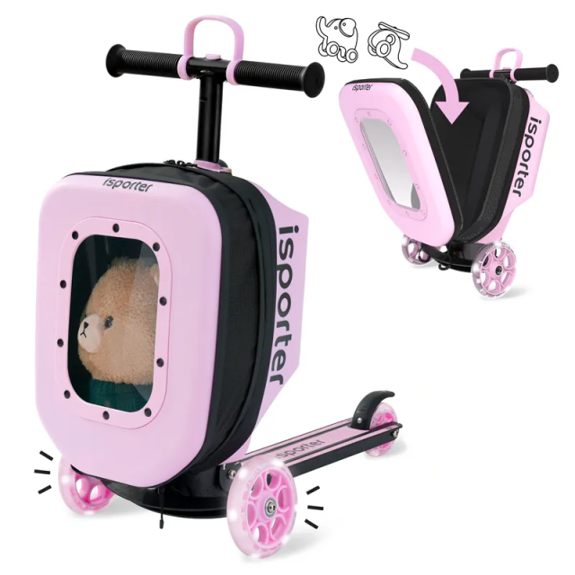 法國GLOBBER Isporter K3多功能行李箱滑板車