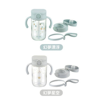 Richell 利其爾 AX系列吸管直飲水杯套組