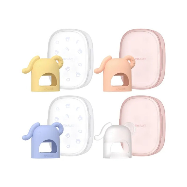 MOYUUM 韓國 白金矽膠手套固齒器 小小象