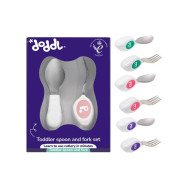 doddl 英國人體工學嬰兒學習餐具2件組