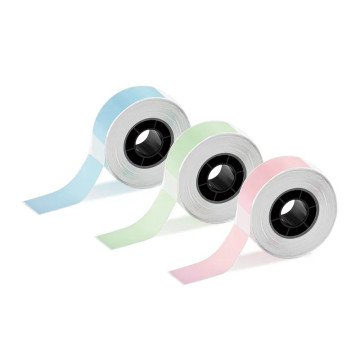 KINYO 熱感應標籤紙-彩色間隙紙3入 (LM-1BGP)