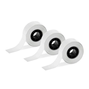 KINYO 熱感應標籤紙-白色間隙紙3入 (LM-1W)