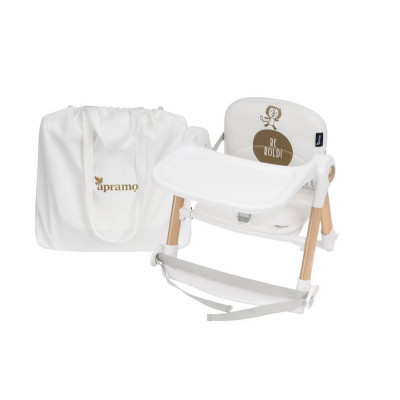 Apramo Flippa classic可攜式兩用兒童旅行餐椅-歌劇白
