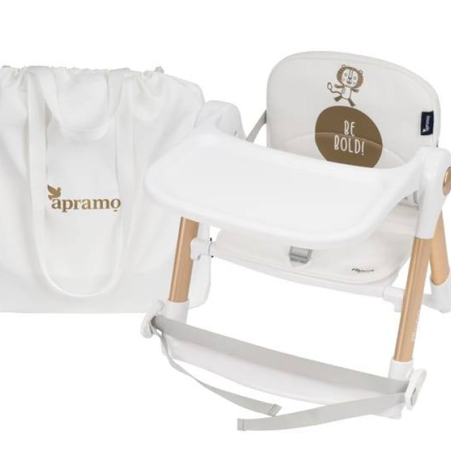 Apramo Flippa classic可攜式兩用兒童旅行餐椅-歌劇白
