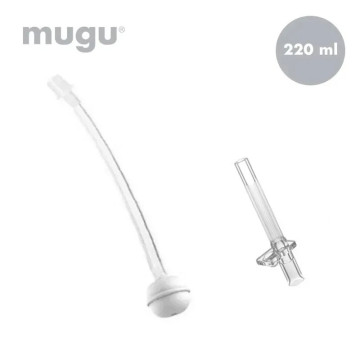 mugu 學習杯替換吸管220ml