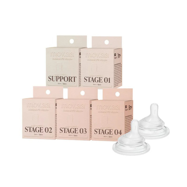 MOYUUM mov.aa圓口偏心替換奶嘴 (2入/組)