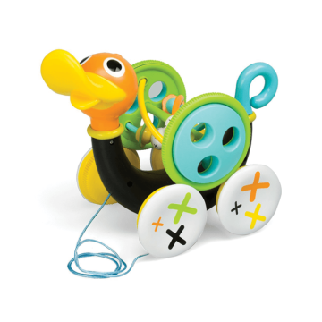 Yookidoo 以色列 音樂系列-串珠呱呱鴨拉車