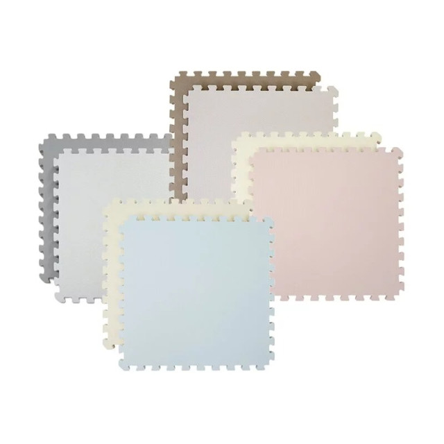 Pato Pato 馬卡龍雙色巧拼地墊60*60*3cm(4入)