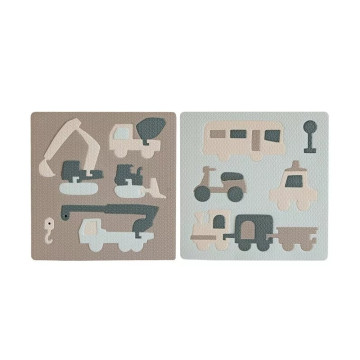 Pato Pato 知育玩具交通工具二合一組合 28*28cm(2入組)