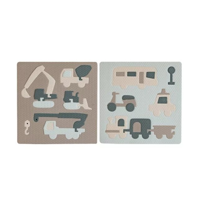 Pato Pato 知育玩具交通工具二合一組合 28*28cm(2入組)