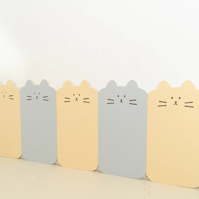 PatoPato 貓咪防撞壁貼28*56*2cm(6入)