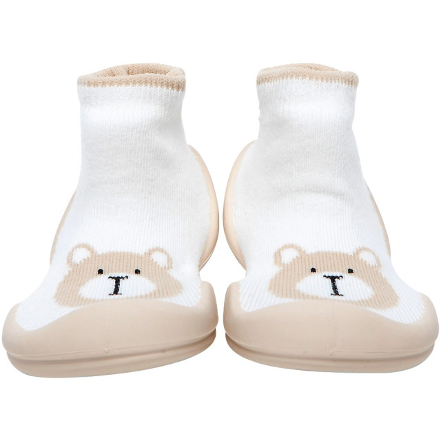 Ggomoosin 學步襪鞋 - 奶茶熊仔