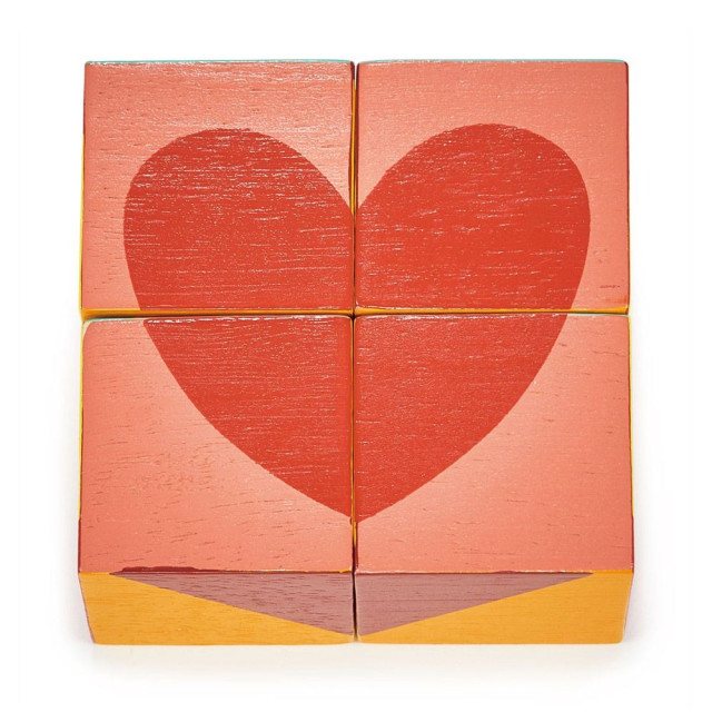 Mentari 彩色方塊益智拼圖