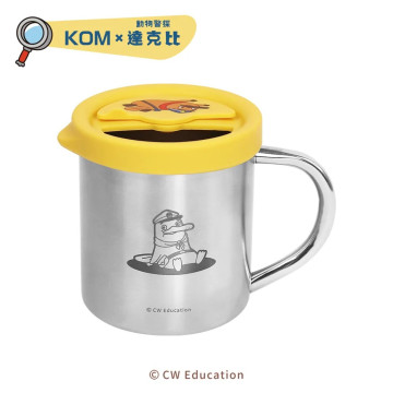KOMx達克比 雙層不鏽鋼兒童專用杯-200ml