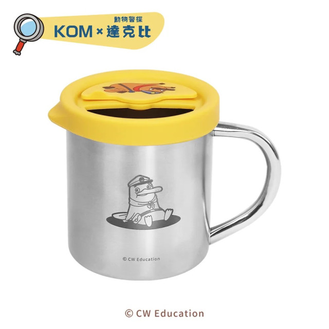 KOMx達克比 雙層不鏽鋼兒童專用杯-200ml