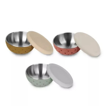  Meroware TAMI 不鏽鋼兒童隔熱碗