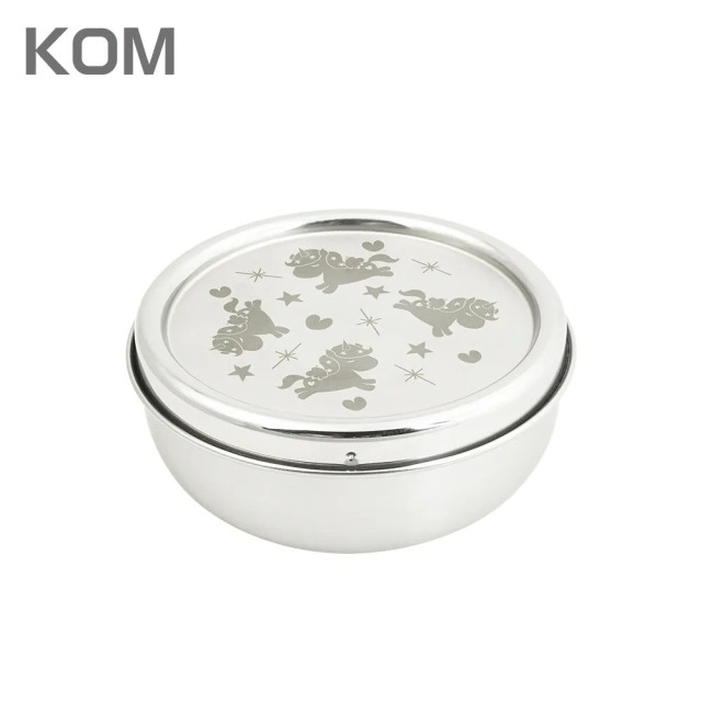 KOM 316不鏽鋼兒童隔熱碗-童趣系列