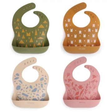 Meroware GINA 小捕手 矽膠立體圍兜