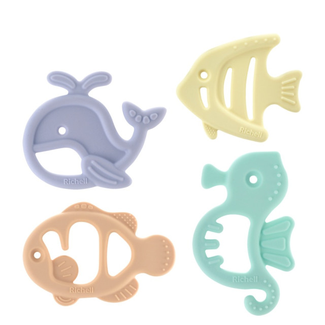 Richell 利其爾 海洋生物造型固齒器