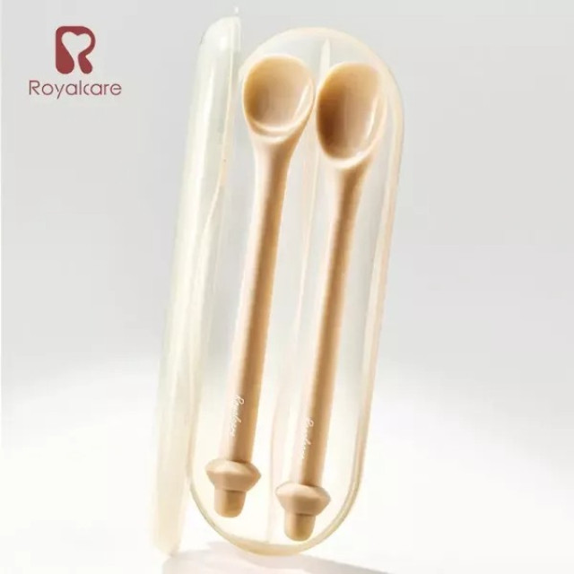 Royalcare 嬰幼副食品器具 撫餵軟頭湯匙組 (附收納盒)