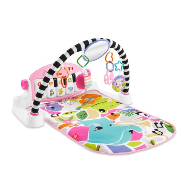 費雪 可愛動物鋼琴健身器