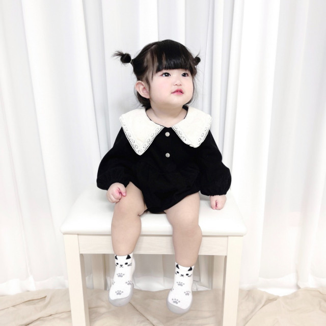 Ggomoosin 學步襪鞋 - QQ白貓