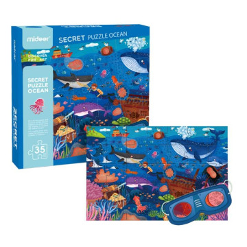 mideer 兒童探索拼圖-海洋