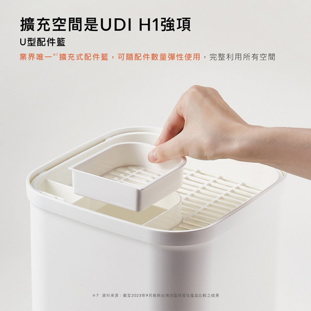 小獅王辛巴 UDI H1智能高效蒸氣烘乾消毒鍋