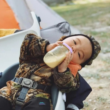 Hegen 金色奇蹟PPSU多功能方圓型寬口奶瓶 11oz/330ml (雙瓶組)