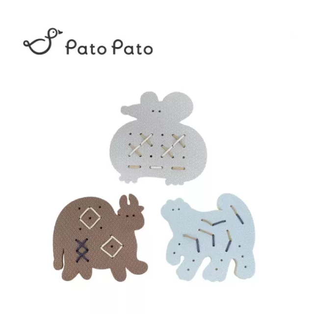 Pato Pato 生肖動物主題穿線板