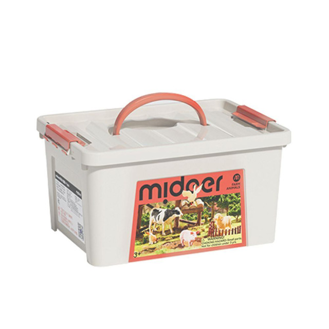 mideer 擬真動物套組-農場動物(11pcs)