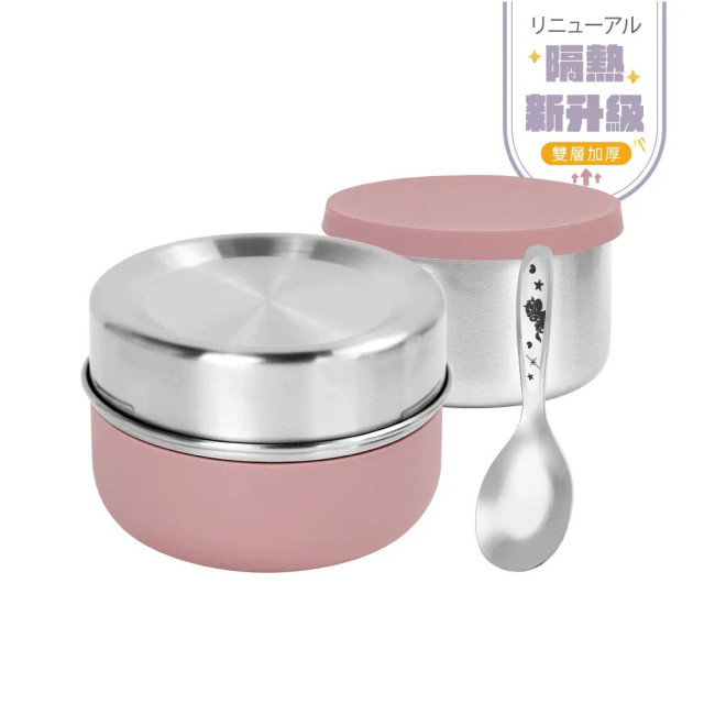 KOM (二代)一器盒成｜隔熱升級可微波不鏽鋼便當盒