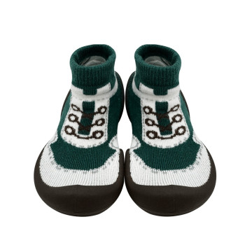 Ggomoosin 學步襪鞋 - 跑跑球鞋 (綠)