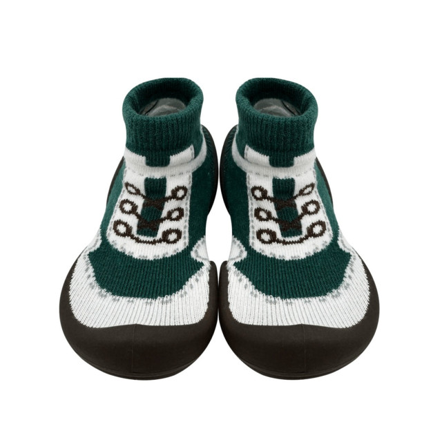 Ggomoosin 學步襪鞋 - 跑跑球鞋 (綠)