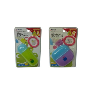 Richell 利其爾 外出用米果置放盒(圓形/條形)