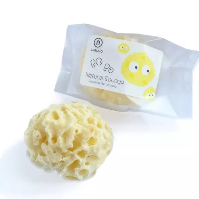 nizio 希臘天然海綿(2⼊)-海綿沐浴組