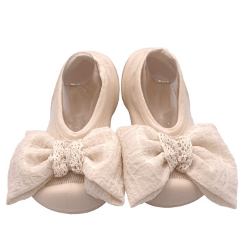 Ggomoosin 學步襪鞋 - 香草蝴蝶結 (短版)