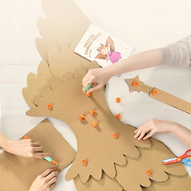 mideer 創意紙板DIY材料套裝-仙女款