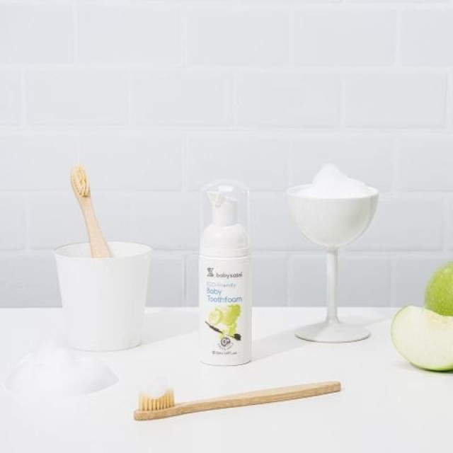 babysassi 誰是寶貝 兒童專用護齒泡沫牙膏