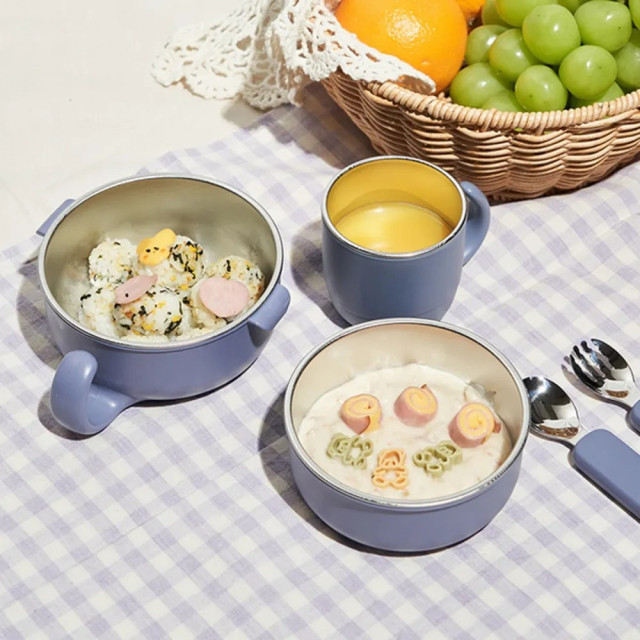 MOTHER-K Hug 外出豪華不鏽鋼餐具多件組