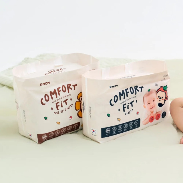 MOTHER-K COMFORT FIT 雲柔鎖水紙尿布(黏貼型)-NB(28片)